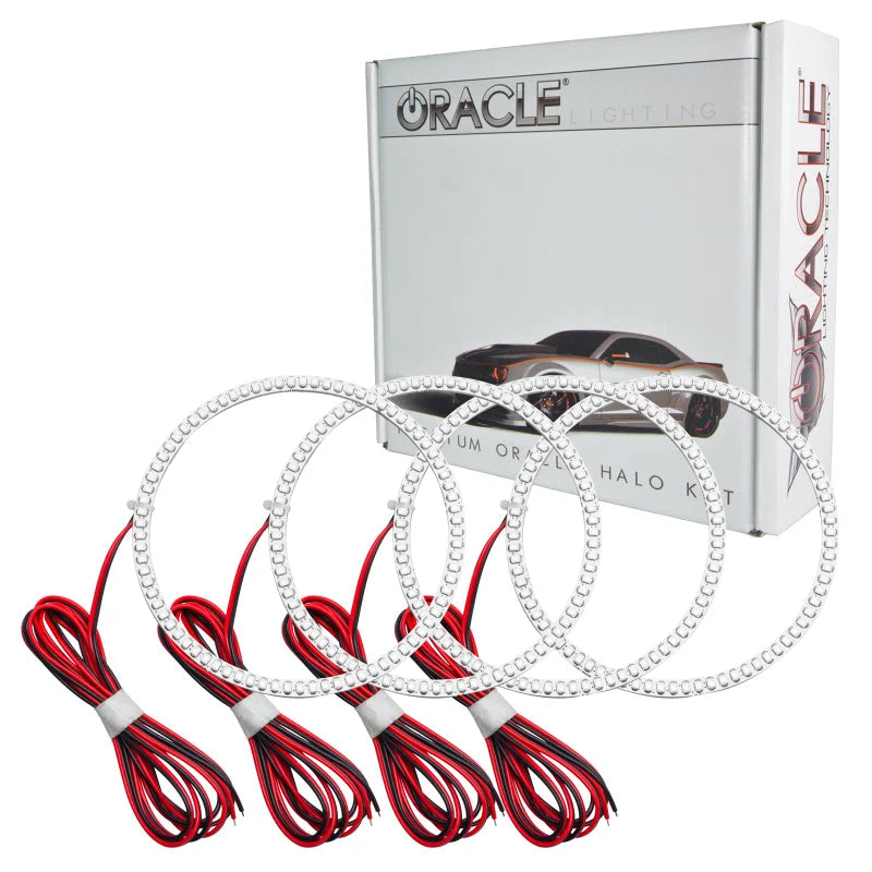 Oracle Dodge Ram 06-08 LED Tail Light Halo Kit - Red - Side View
