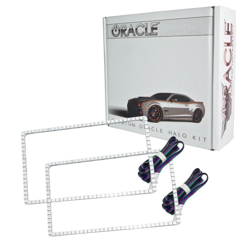Oracle Dodge Ram 94-01 Halo Kit - ColorSHIFT w/ BC1 Controller - Back View
