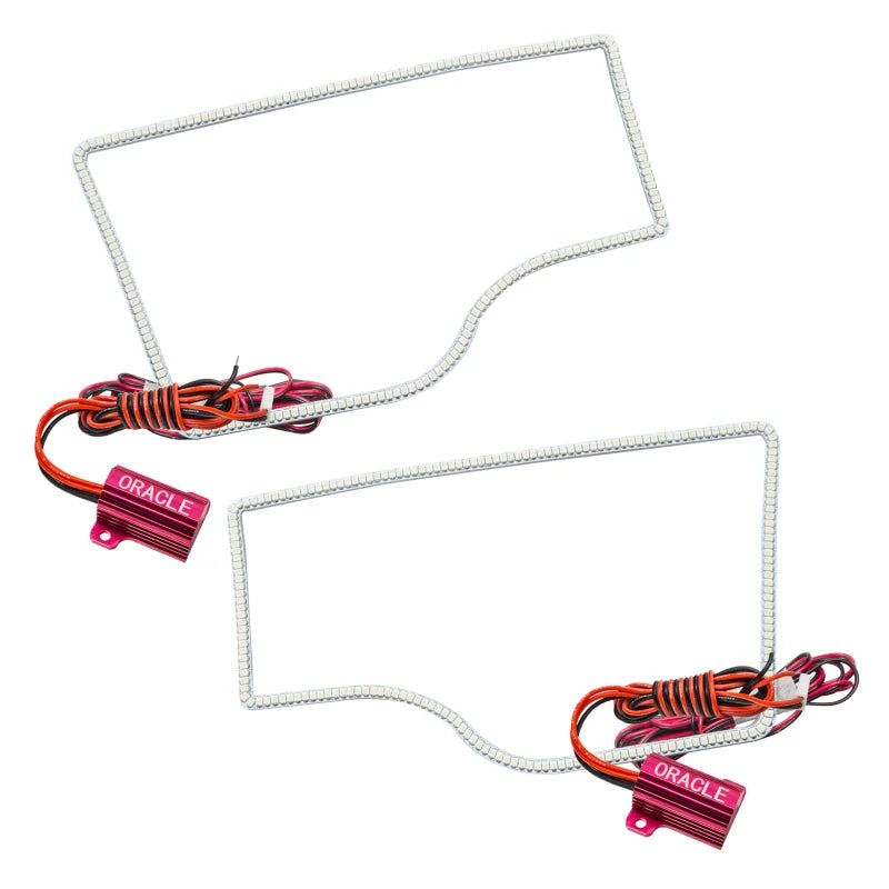 Oracle Dodge Ram Non-Sport 09-13 LED Halo Kit - White - Main Product View