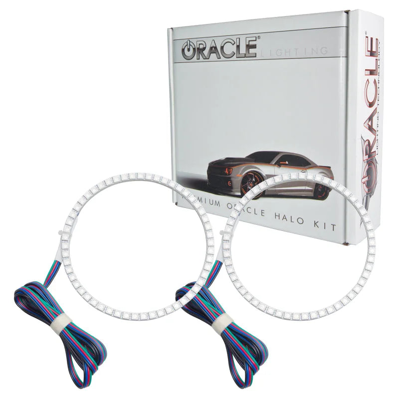 Oracle Dodge Viper GTS 96-02 LED Fog Halo Kit - ColorSHIFT - Side View