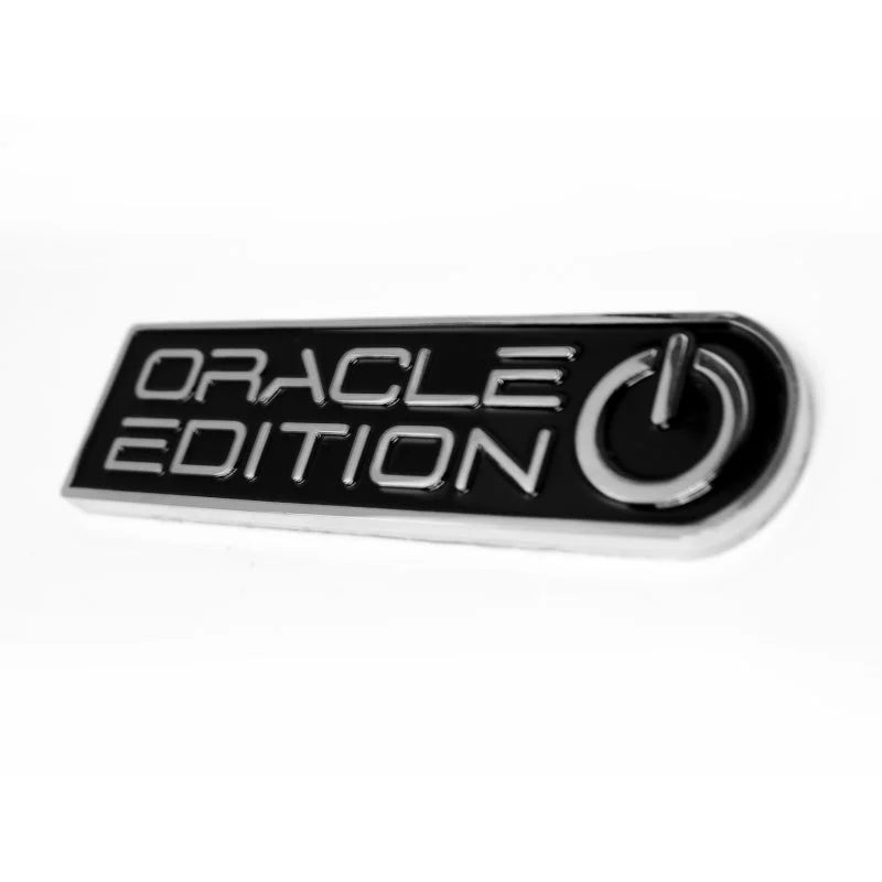 Oracle Edition Badge - Left/Driver - Black/White - Main Product View