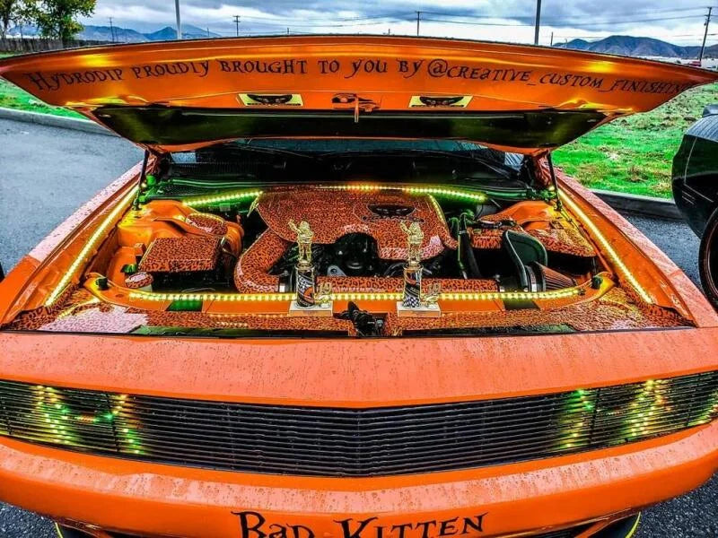 Oracle Engine Bay 5050 SMD Kit - RGB ColorSHIFT - Installation View