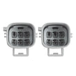 Load image into Gallery viewer, Oracle Euro/UAE Jeep JK Tail Light Amber Turn Signal Lighting Adapter Harness - Pair - Side View