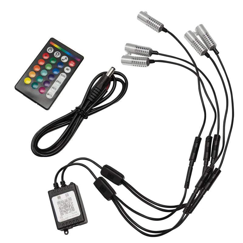 Oracle Fiber Optic LED Light Head - ColorSHIFT (4PCS) - ColorSHIFT - Main Product View
