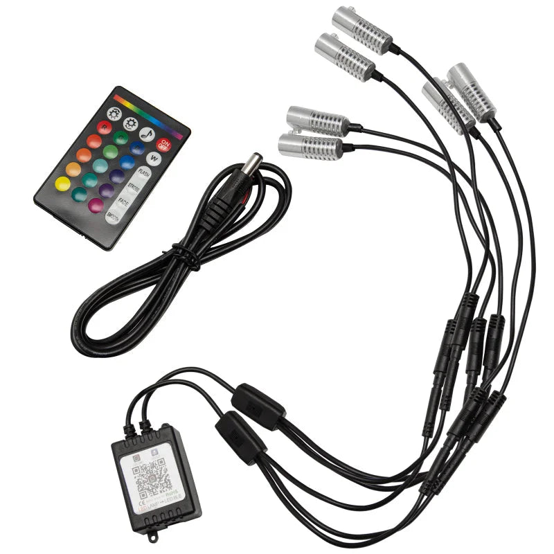 Oracle Fiber Optic LED Light Head - ColorSHIFT (6PCS) - ColorSHIFT - Main Product View