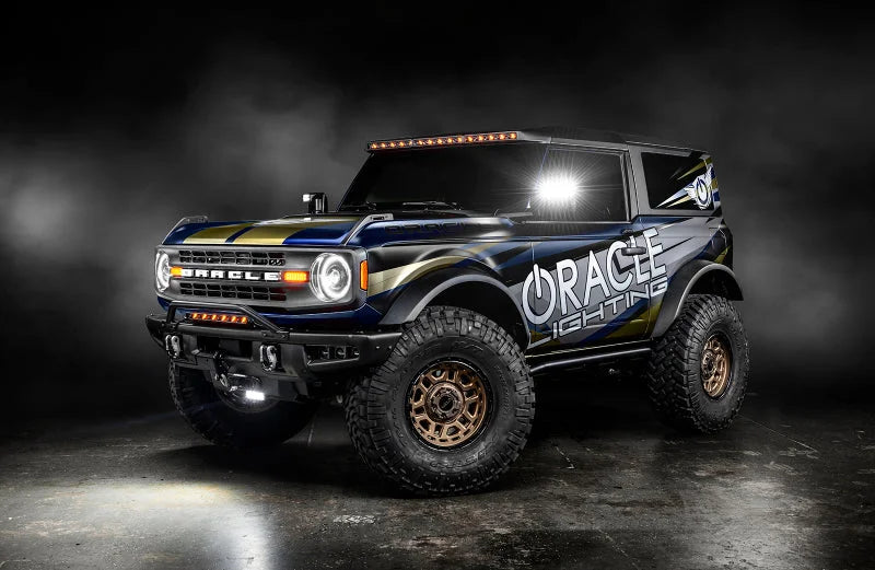 Oracle Ford Bronco 21+ Oculus Bi-LED Projector Headlights - Back View