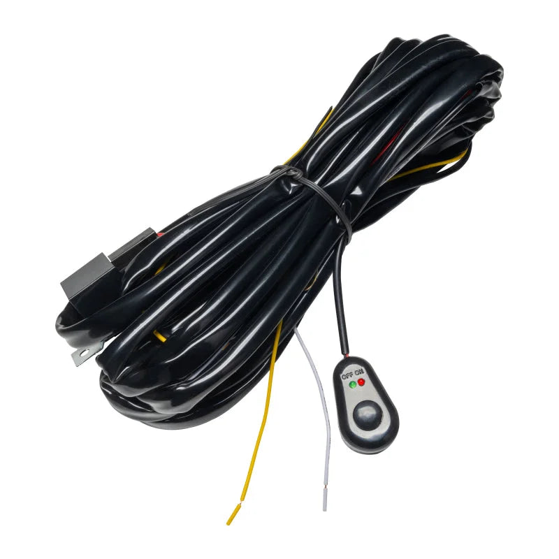Oracle Ford Bronco Roof Light Bar Switched Wiring Harness - Back View