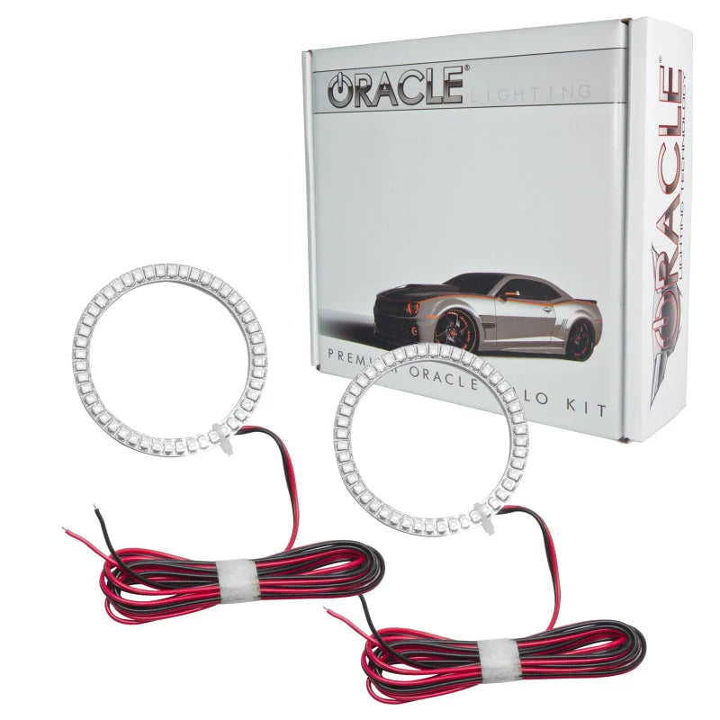 Oracle Ford Explorer 12-15 LED Fog Halo Kit - White - Side View