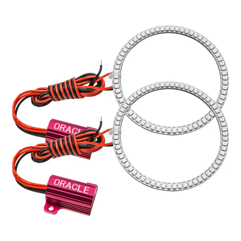 Oracle Ford Explorer Sport Trac 08 LED Fog Halo Kit - White - Main Product View