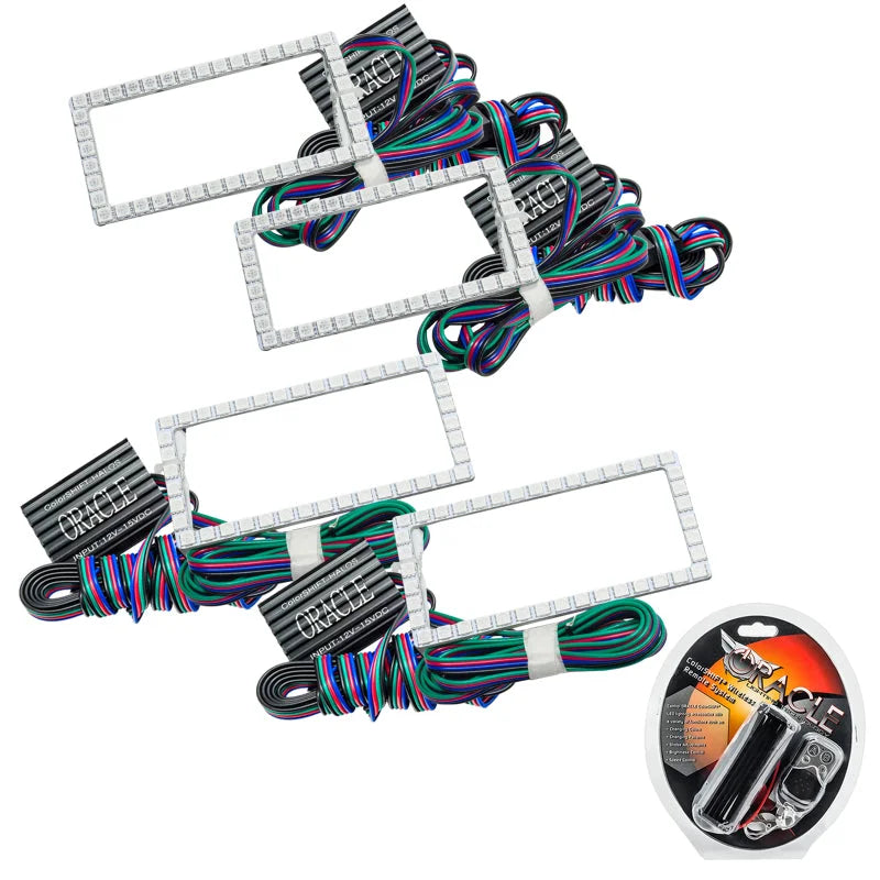 Oracle Ford F-150 15-17 Projector Headlight Halo Kit - ColorSHIFT - Main Product View