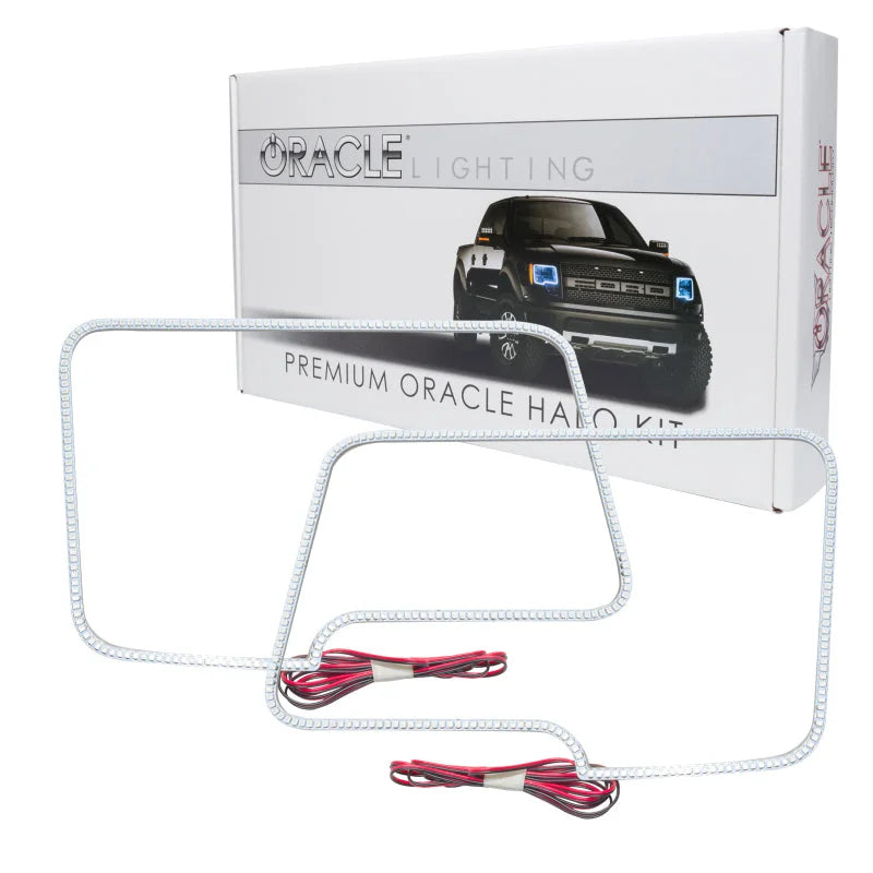 Oracle Ford F-150/Raptor 09-14 LED Halo Kit - White - Side View