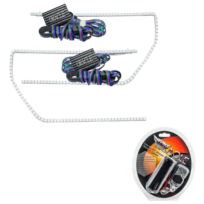 Oracle Ford F-150/Raptor 09-14 Perimeter Halo Kit - ColorSHIFT - Main Product View