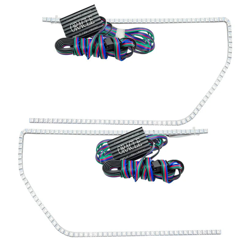 Oracle Ford F-150/Raptor 09-14 Perimeter Halo Kit - ColorSHIFT w/o Controller - Main Product View