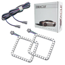 Load image into Gallery viewer, Oracle Ford F-250/350 05-07 LED Fog Halo Kit - ColorSHIFT - Side View