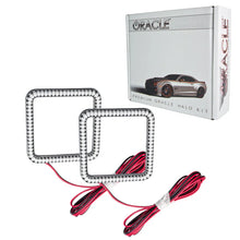 Load image into Gallery viewer, Oracle Ford F-250/350 05-07 LED Fog Halo Kit - White - Side View
