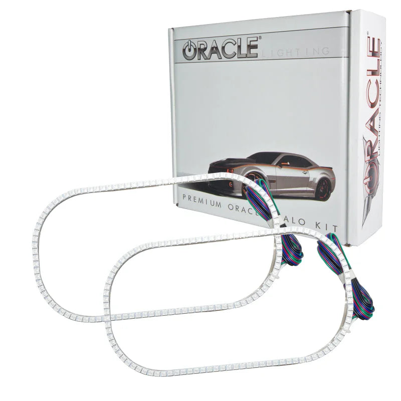 Oracle Ford F250 99-04 Halo Kit - ColorSHIFT w/o Controller - Side View