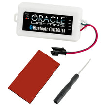 Load image into Gallery viewer, Oracle Ford F250/350 11-16 Dynamic Halo Kit - Square Ring Design - ColorSHIFT - Dynamic - Installation View