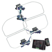Load image into Gallery viewer, Oracle Ford F250/350 11-16 Halo Kit (Square Ring Design) - ColorSHIFT w/ 2.0 Controller - Main Product View