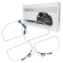 Load image into Gallery viewer, Oracle Ford F250/350 11-16 Halo Kit (Square Ring Design) - ColorSHIFT w/o Controller - Side View