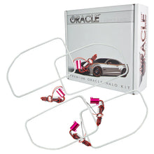 Load image into Gallery viewer, Oracle Ford F250/350 11-16 LED Halo Kit (Square Ring Design) - White - Side View