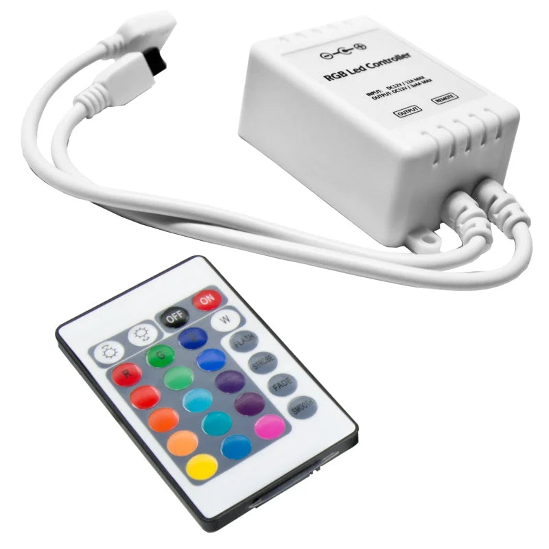 Oracle Ford Fusion 10-11 Halo Kit - ColorSHIFT w/ Simple Controller - Back View