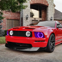 Load image into Gallery viewer, Oracle Ford Mustang 05-09 Halo Kit - ColorSHIFT w/ BC1 Controller - Side View