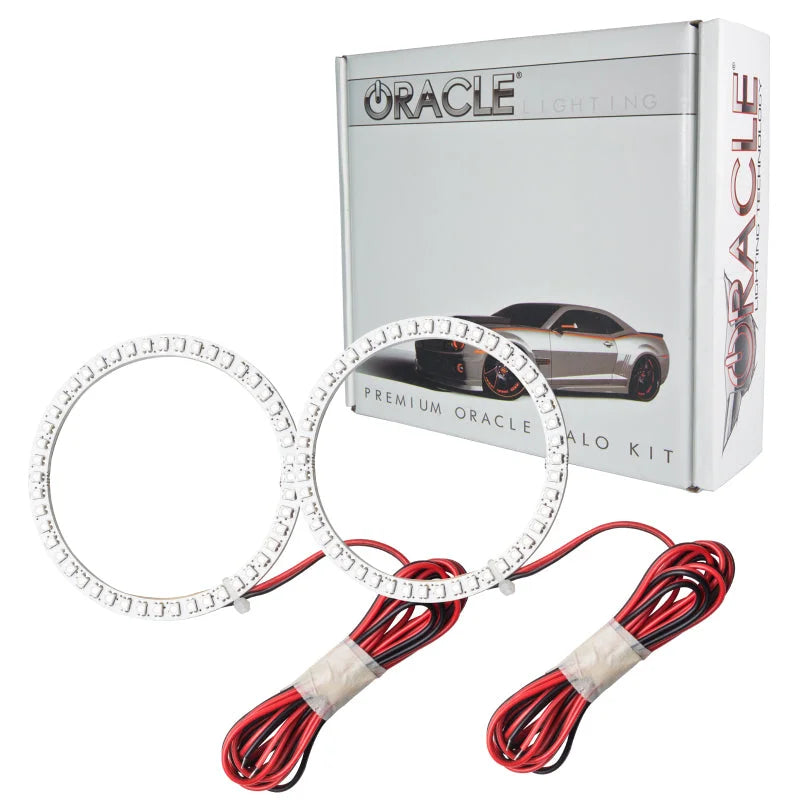 Oracle Ford Mustang 10-12 LED Fog Halo Kit - V6 Bumper Fogs - White - Main Product View