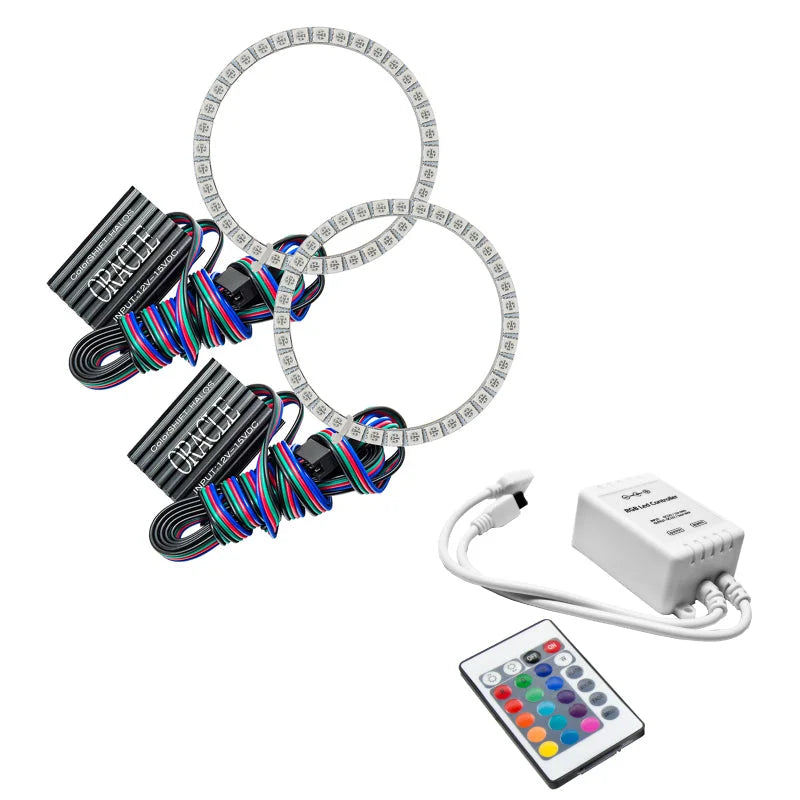 Oracle Ford Mustang 15-17 Halo Kit - ColorSHIFT w/ Simple Controller - Additional View 5