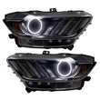 Load image into Gallery viewer, Oracle Ford Mustang 15-17 LED Halo Kit - White - Side View