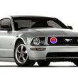 Load image into Gallery viewer, Oracle Ford Mustang GT 05-09 LED Fog Halo Kit - ColorSHIFT - Additional View 5