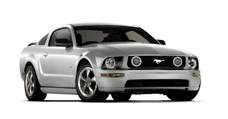 Oracle Ford Mustang GT 05-09 LED Fog Halo Kit - White - Additional View 5