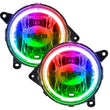 Load image into Gallery viewer, Oracle Ford Mustang GT 13-14 LED Fog Halo Kit - ColorSHIFT - Side View
