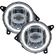 Load image into Gallery viewer, Oracle Ford Mustang GT 13-14 LED Fog Halo Kit - White - Side View