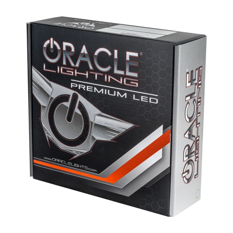 Oracle Ford Mustang GT500 13-14 LED Waterproof Fog Halo Kit - ColorSHIFT - Back View