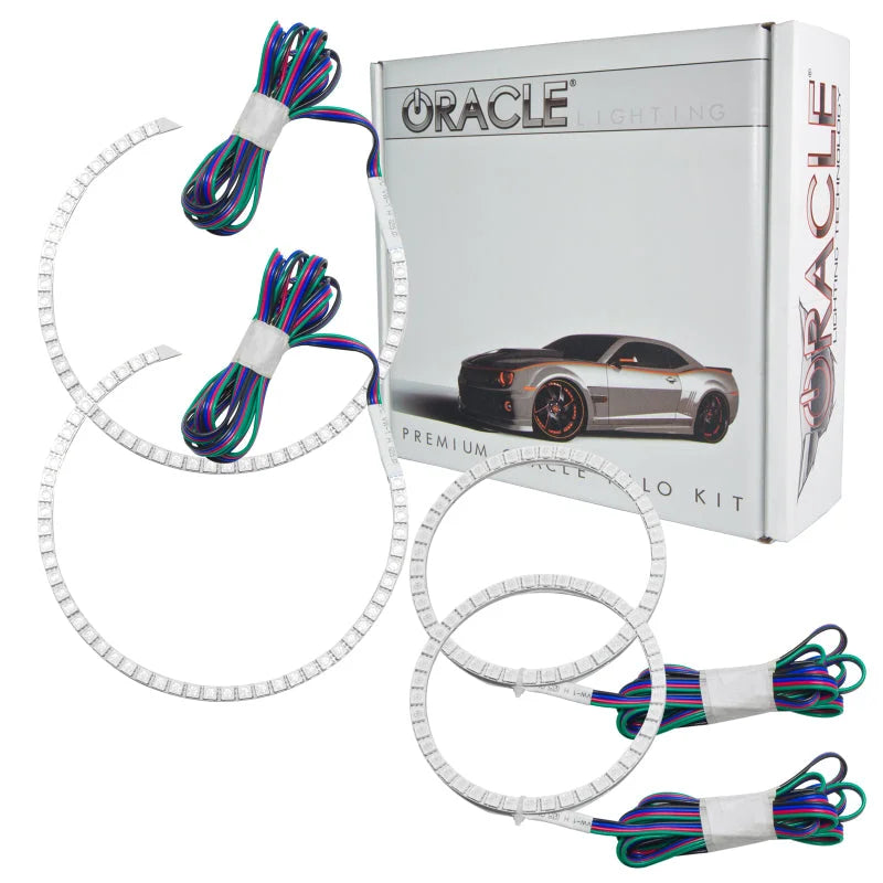Oracle Ford Ranger 01-10 Halo Kit - ColorSHIFT w/o Controller - Side View