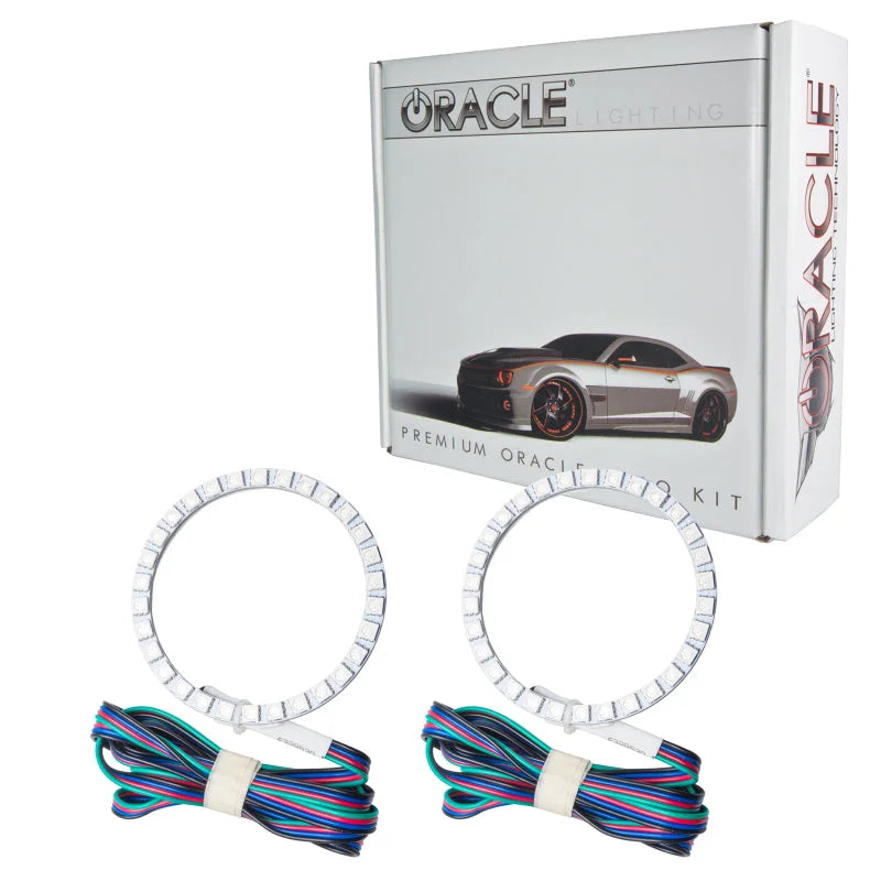Oracle Ford Ranger 08-14 LED Fog Halo Kit - ColorSHIFT - Side View