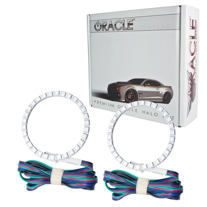Oracle GMC Denali 00-06 LED Fog Halo Kit - ColorSHIFT - Side View