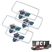 Load image into Gallery viewer, Oracle GMC Sierra 07-13 Halo Kit (New Square Ring Design) - ColorSHIFT w/ BC1 Controller - Main Product View