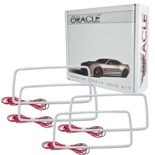 Load image into Gallery viewer, Oracle GMC Sierra 07-13 LED Halo Kit (New Square Ring Design) - White - Side View