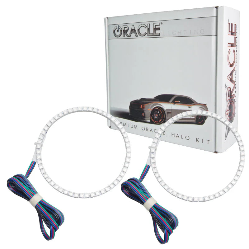 Oracle GMC Sierra 08-13 LED Fog Halo Kit - ColorSHIFT - Side View