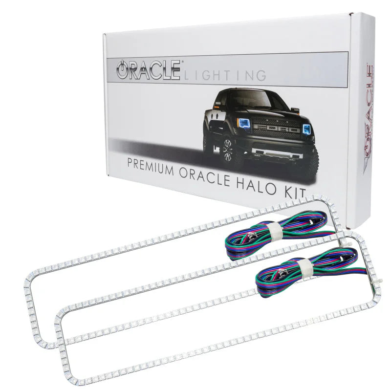 Oracle GMC Suburban 96-99 Halo Kit - ColorSHIFT w/o Controller - Side View