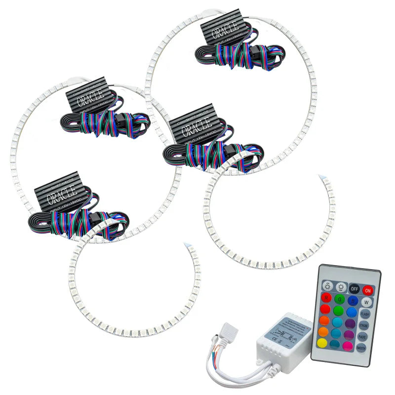 Oracle GMC Yukon 07-10 Halo Kit - ColorSHIFT w/ Simple Controller - Main Product View