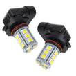Load image into Gallery viewer, Oracle H10/9145 18 LED Bulbs (Pair) - White - Back View
