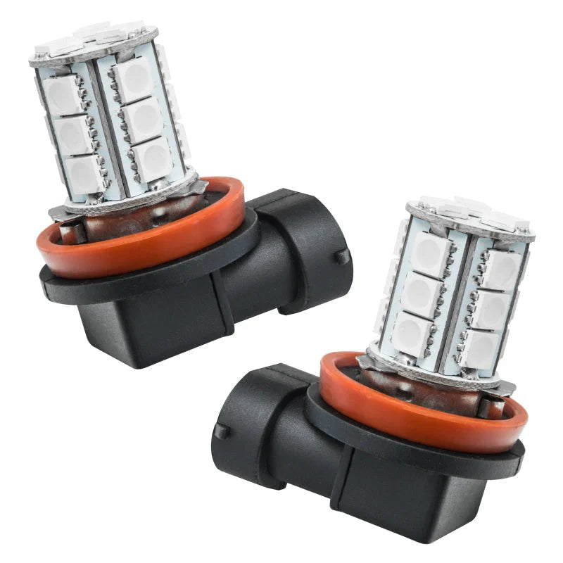 Oracle H11 18 LED Bulbs (Pair) - Amber - Side View