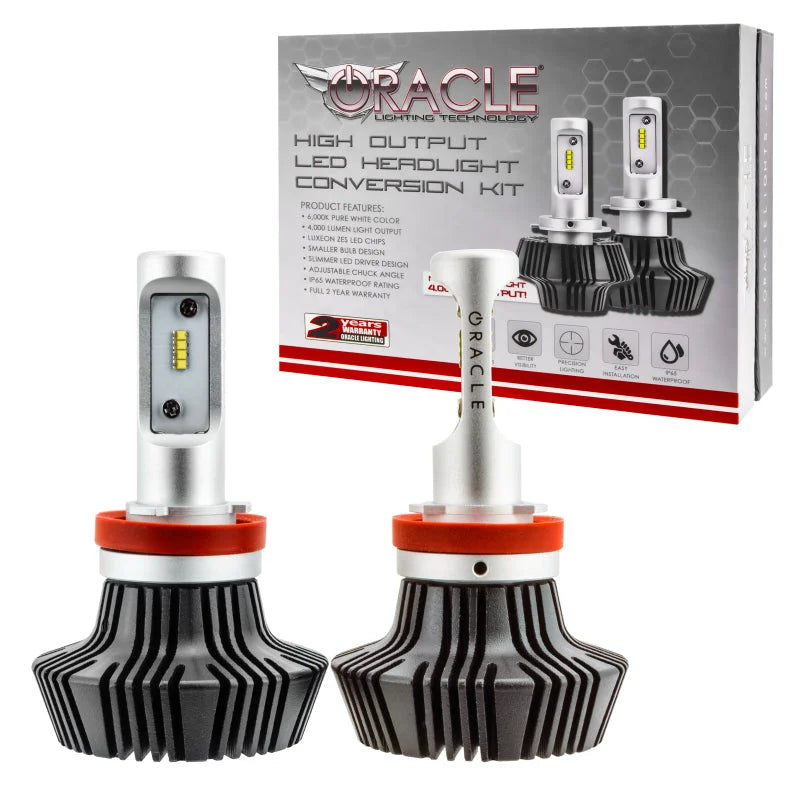 Oracle H11 4000 Lumen LED Headlight Bulbs (Pair) - 6000K - Main Product View