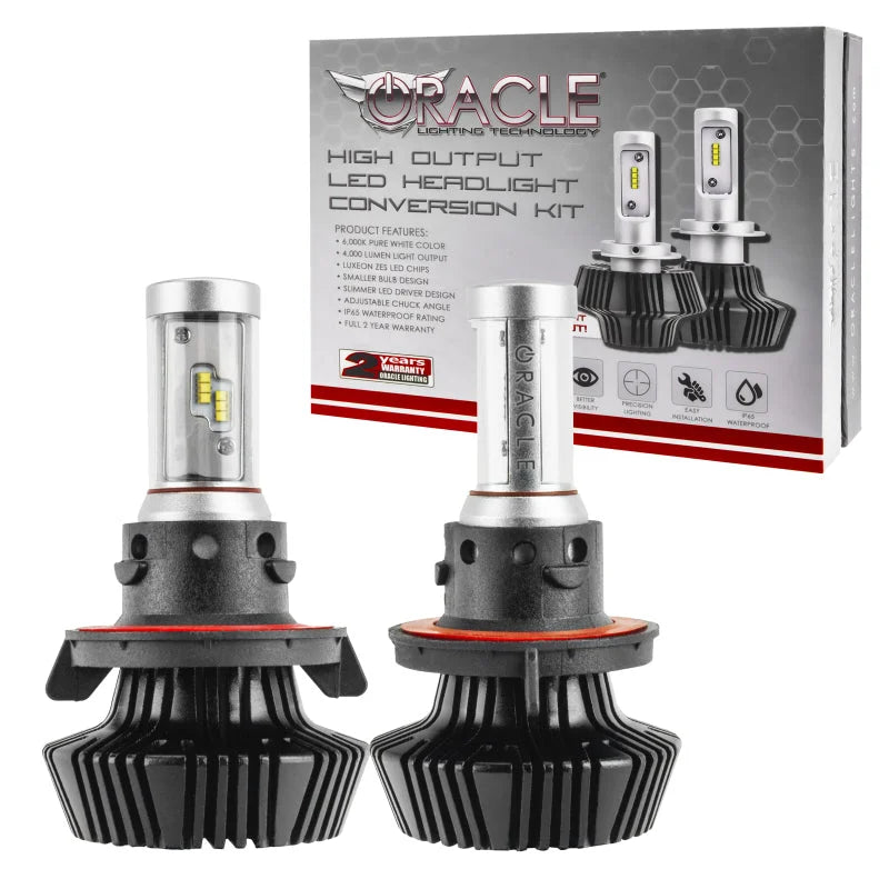 Oracle H13 4000 Lumen LED Headlight Bulbs (Pair) - 6000K - Main Product View
