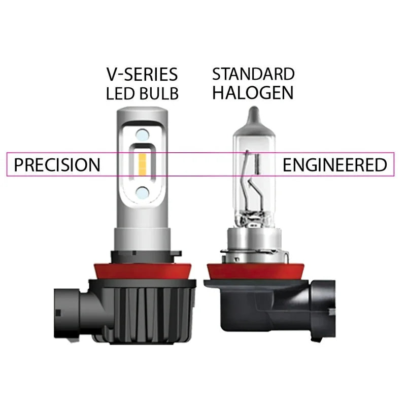 Oracle H4 - VSeries LED Headlight Bulb Conversion Kit - 6000K - Side View