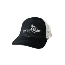Load image into Gallery viewer, Oracle Hat - White/Black - Main Product View