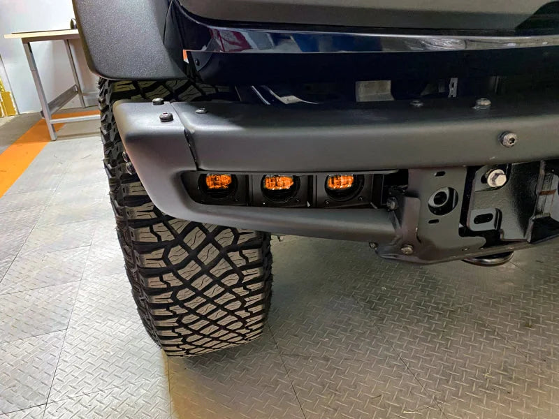 Oracle High 21-22 Ford Bronco Triple LED Fog Light kit for Steel Bumper - Additional View 6