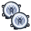Load image into Gallery viewer, Oracle Honda CRZ 10-16 LED Fog Light Halo Kit - White - Side View